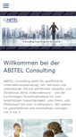 Mobile Screenshot of abitel.de