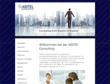 Tablet Screenshot of abitel.de